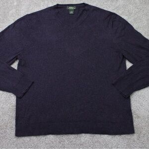 Men's Dark Purple Crewneck Sweater